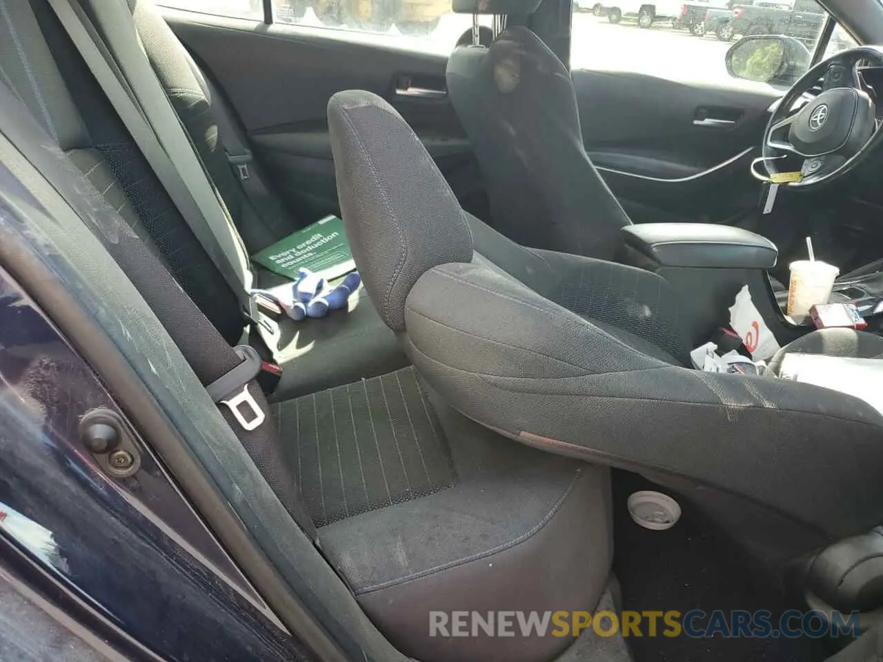 10 fotografías del automóvil dañado JTDP4RCE3LJ004394 TOYOTA COROLLA 2020