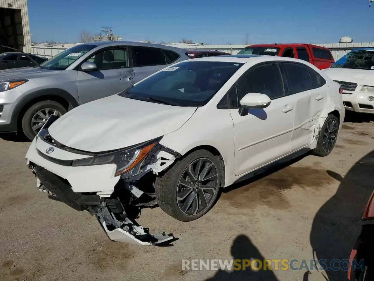 1 fotografías del automóvil dañado JTDP4RCE3LJ035421 TOYOTA COROLLA 2020