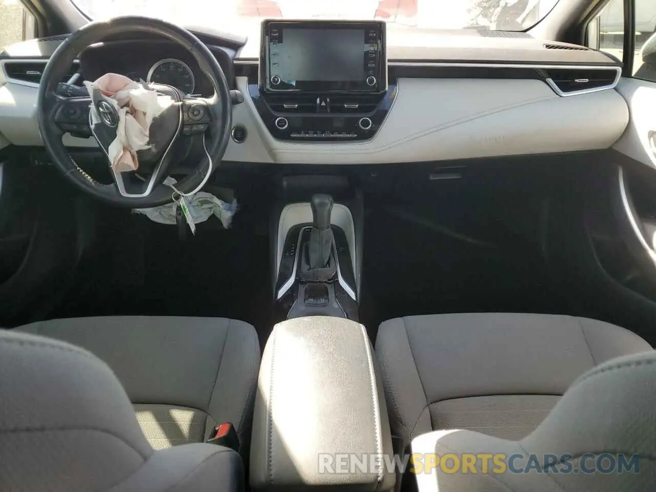 8 fotografías del automóvil dañado JTDP4RCE3LJ035421 TOYOTA COROLLA 2020