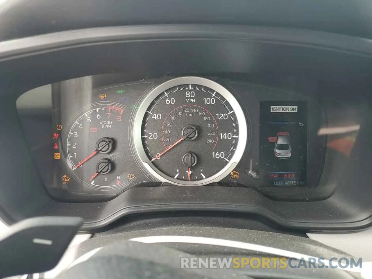 9 fotografías del automóvil dañado JTDP4RCE3LJ035421 TOYOTA COROLLA 2020