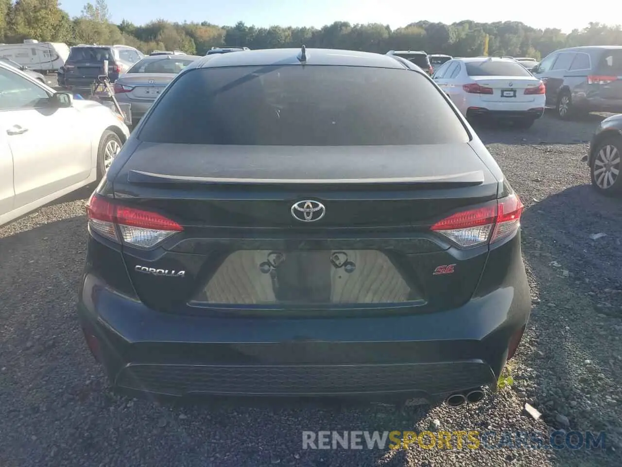 6 fotografías del automóvil dañado JTDP4RCE3LJ040604 TOYOTA COROLLA 2020