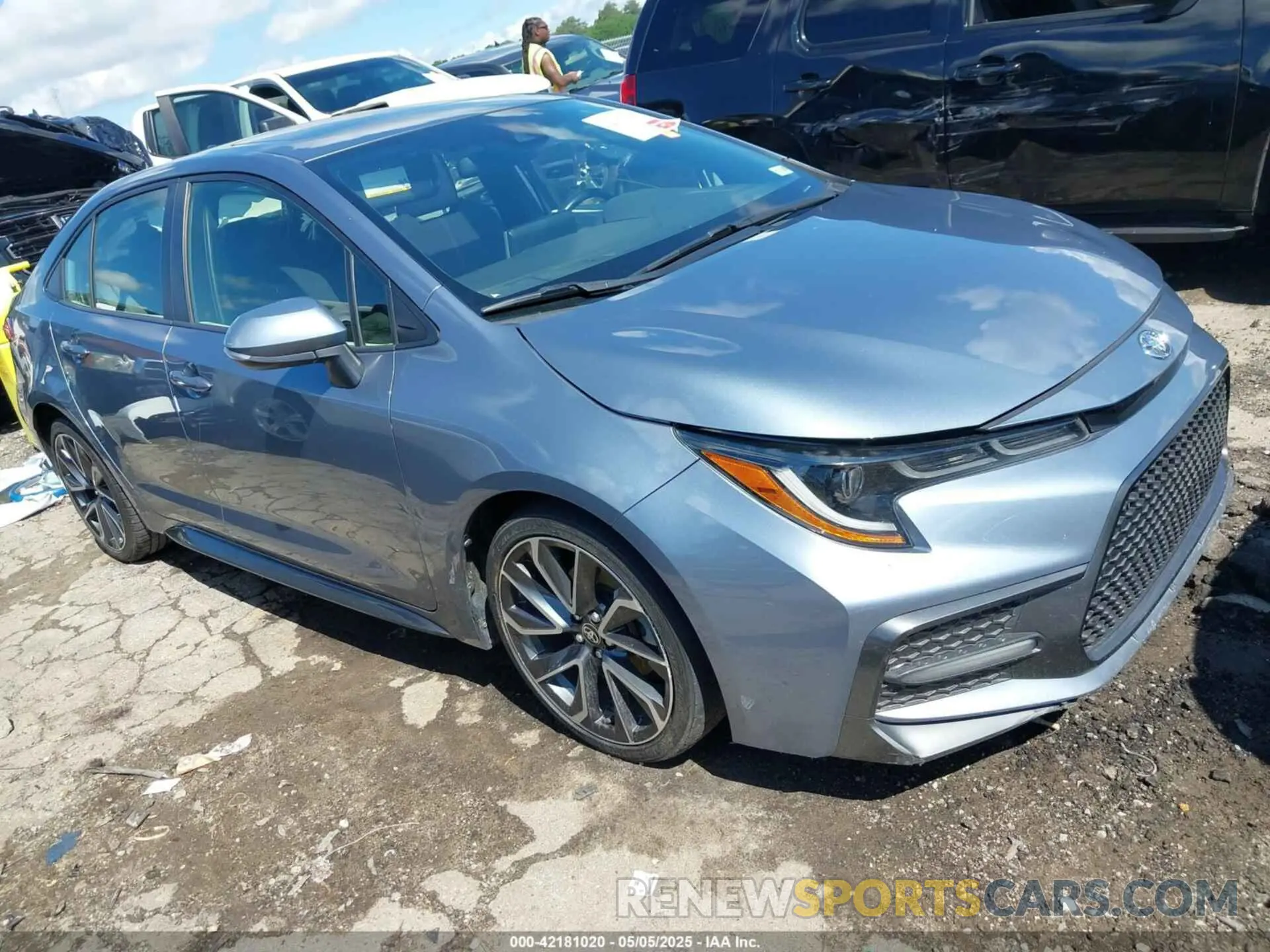 1 fotografías del automóvil dañado JTDP4RCE3LJ040831 TOYOTA COROLLA 2020