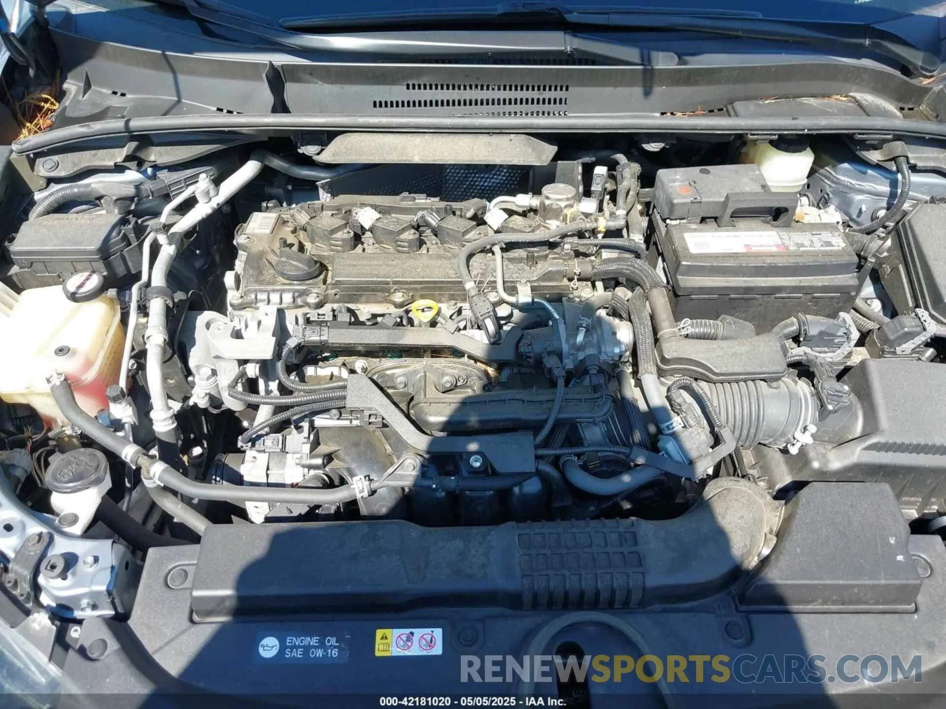 10 fotografías del automóvil dañado JTDP4RCE3LJ040831 TOYOTA COROLLA 2020