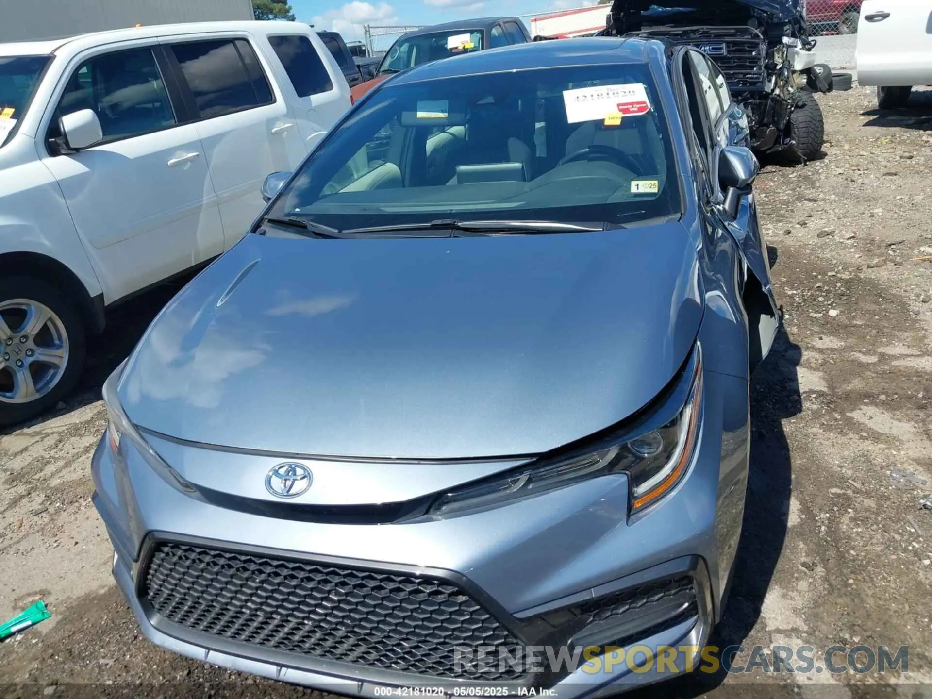 12 fotografías del automóvil dañado JTDP4RCE3LJ040831 TOYOTA COROLLA 2020