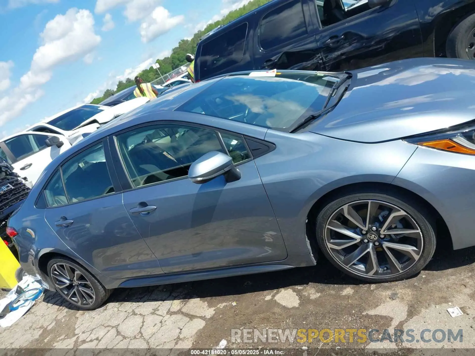 13 fotografías del automóvil dañado JTDP4RCE3LJ040831 TOYOTA COROLLA 2020