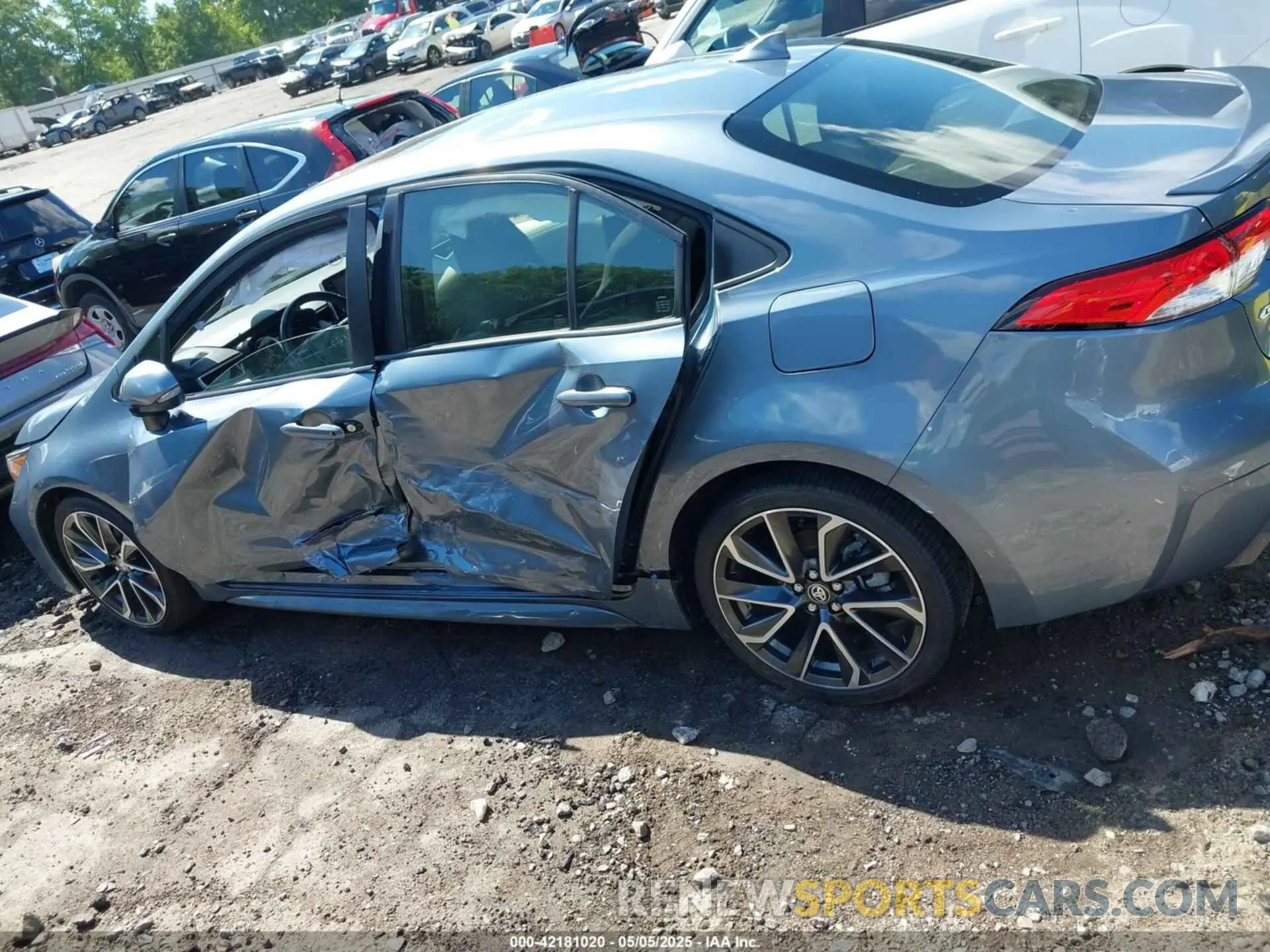 14 fotografías del automóvil dañado JTDP4RCE3LJ040831 TOYOTA COROLLA 2020