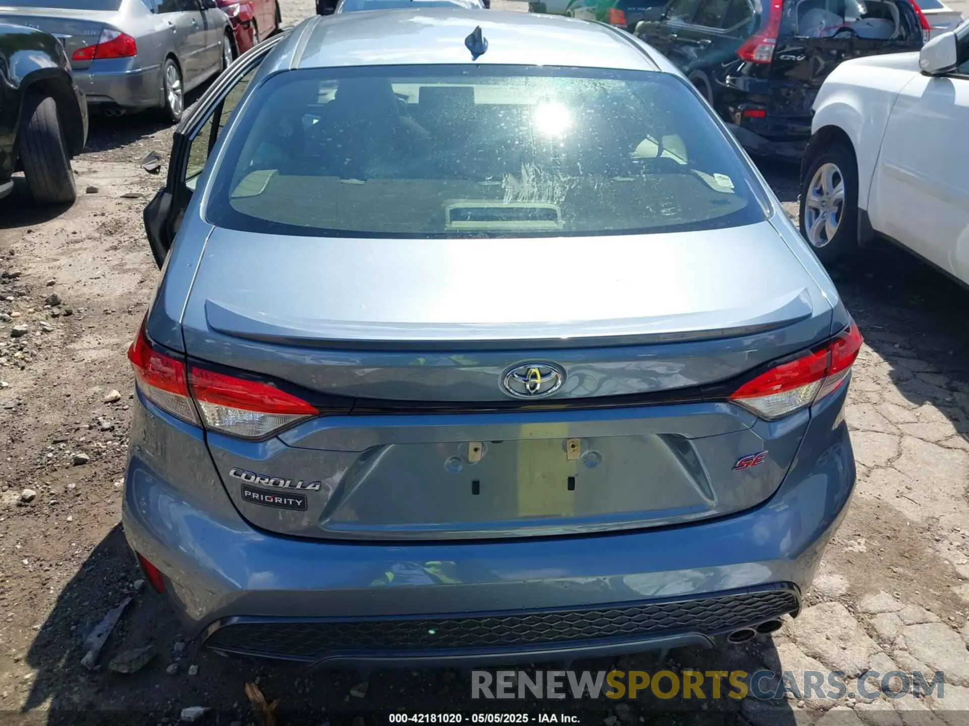 16 fotografías del automóvil dañado JTDP4RCE3LJ040831 TOYOTA COROLLA 2020