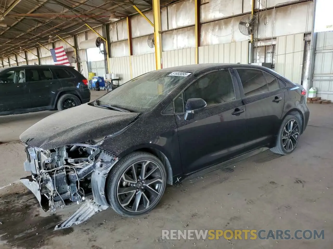 1 fotografías del automóvil dañado JTDP4RCE4LJ011287 TOYOTA COROLLA 2020
