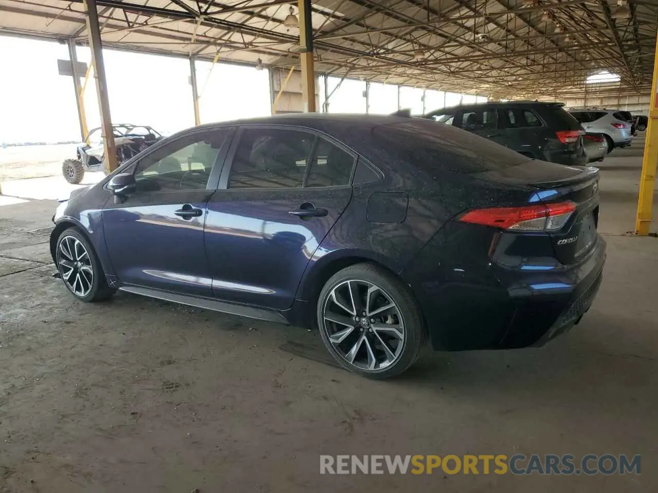 2 fotografías del automóvil dañado JTDP4RCE4LJ011287 TOYOTA COROLLA 2020