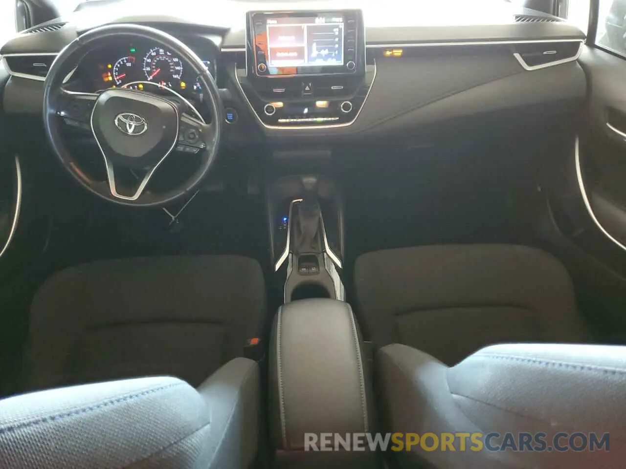 8 fotografías del automóvil dañado JTDP4RCE4LJ011287 TOYOTA COROLLA 2020