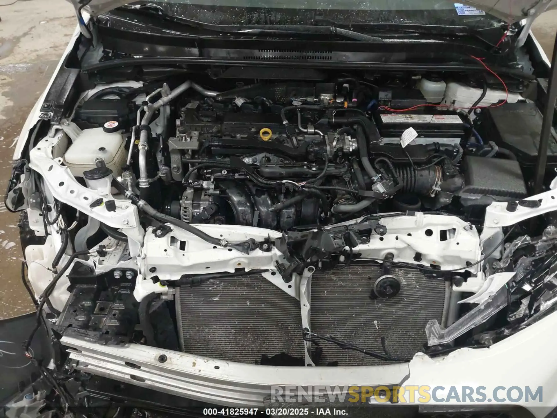 10 fotografías del automóvil dañado JTDP4RCE4LJ032463 TOYOTA COROLLA 2020
