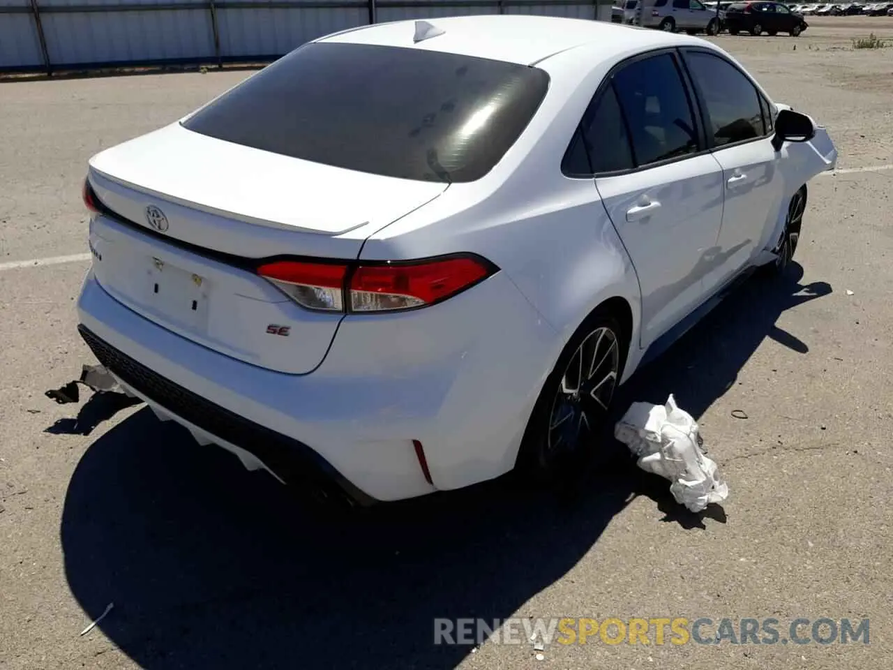 4 fotografías del automóvil dañado JTDP4RCE4LJ036285 TOYOTA COROLLA 2020