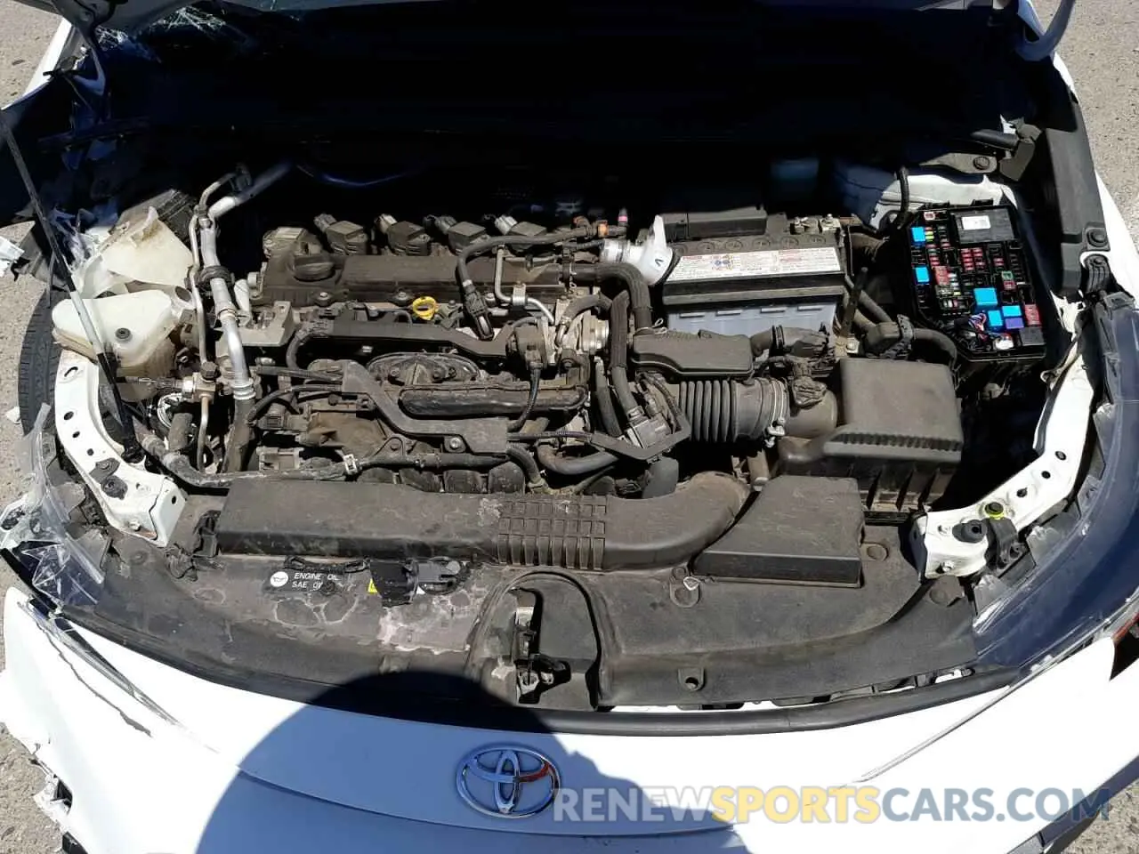 7 fotografías del automóvil dañado JTDP4RCE4LJ036285 TOYOTA COROLLA 2020