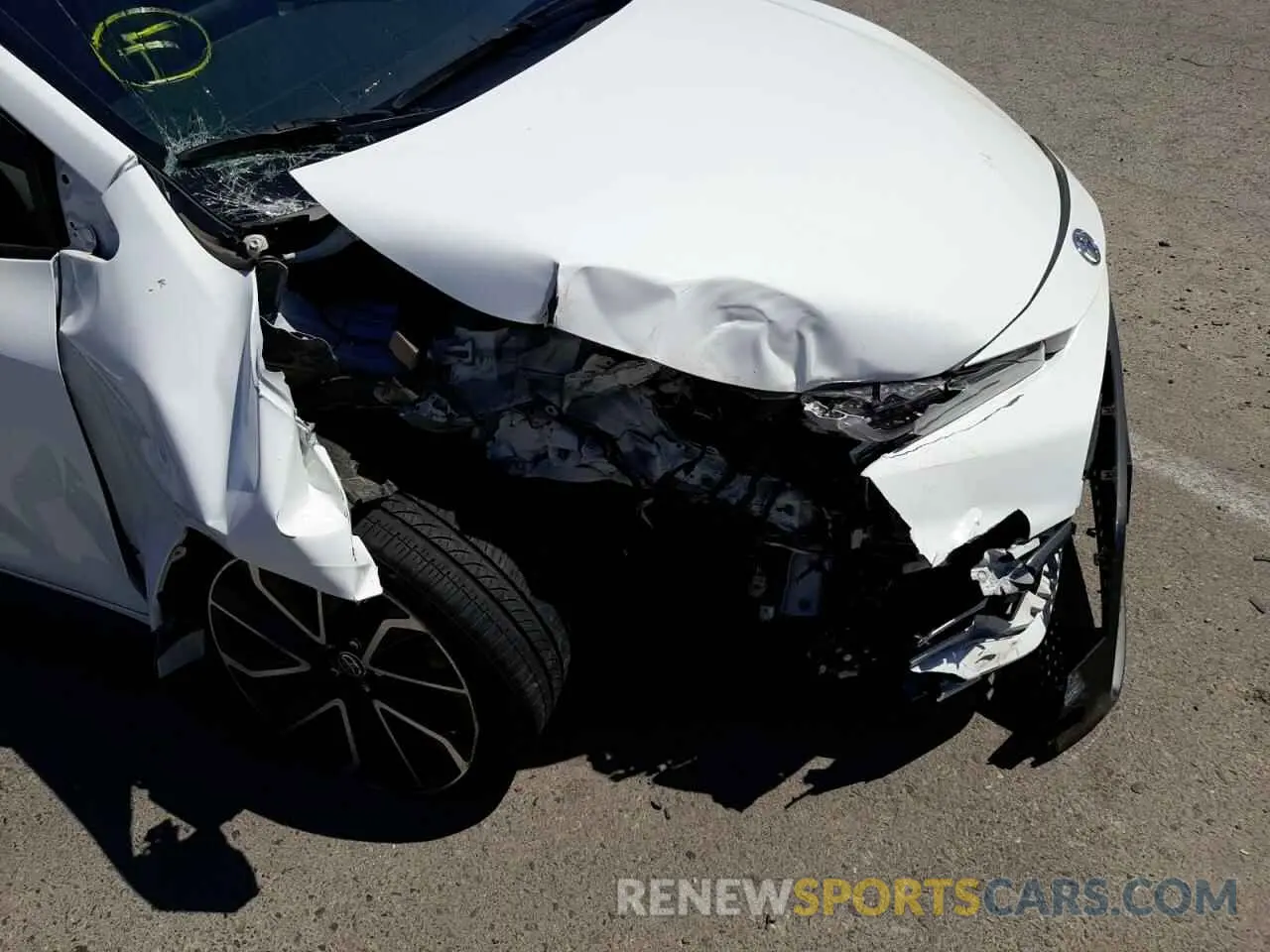 9 fotografías del automóvil dañado JTDP4RCE4LJ036285 TOYOTA COROLLA 2020