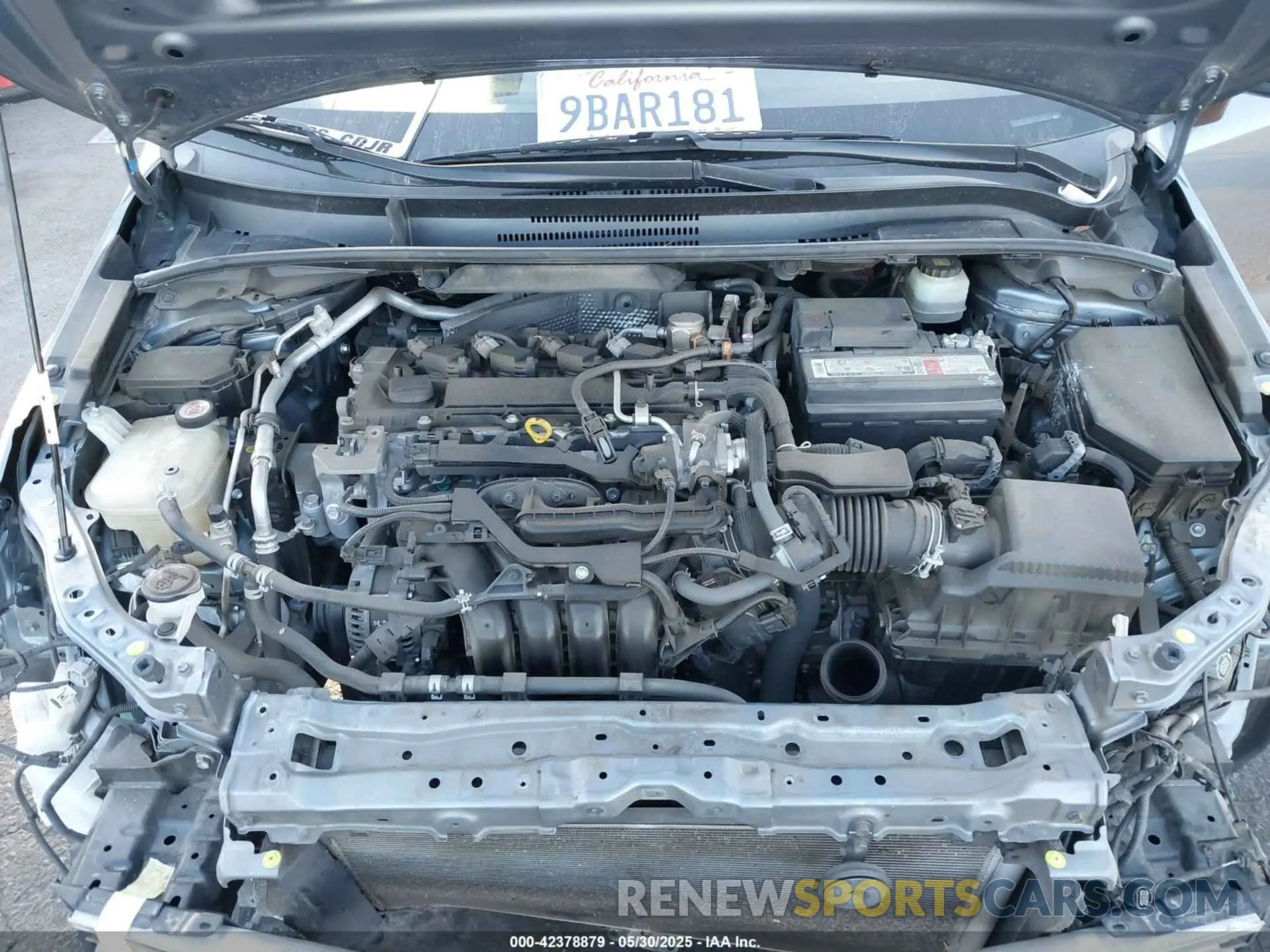 10 fotografías del automóvil dañado JTDP4RCE4LJ039526 TOYOTA COROLLA 2020