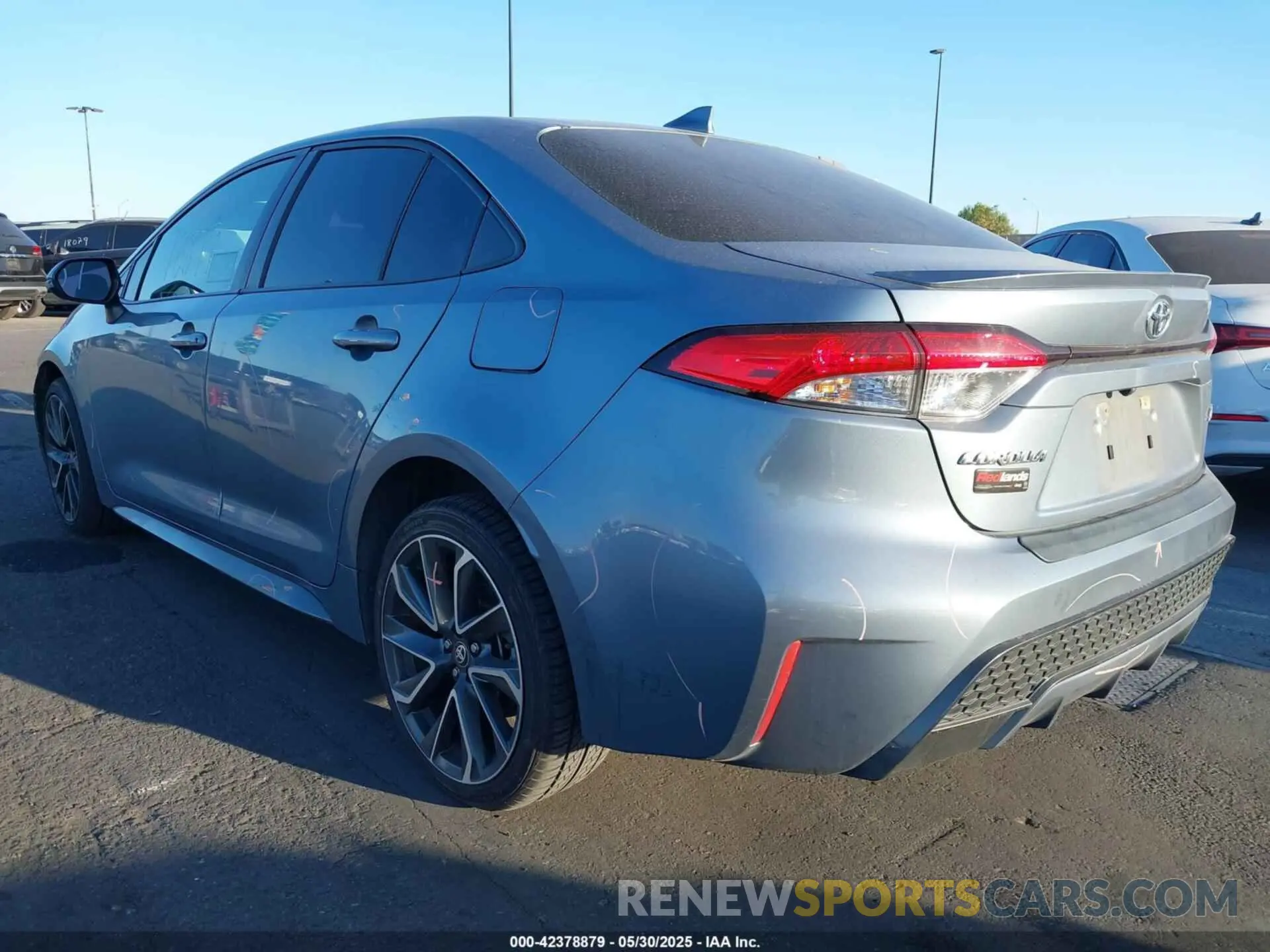 3 fotografías del automóvil dañado JTDP4RCE4LJ039526 TOYOTA COROLLA 2020