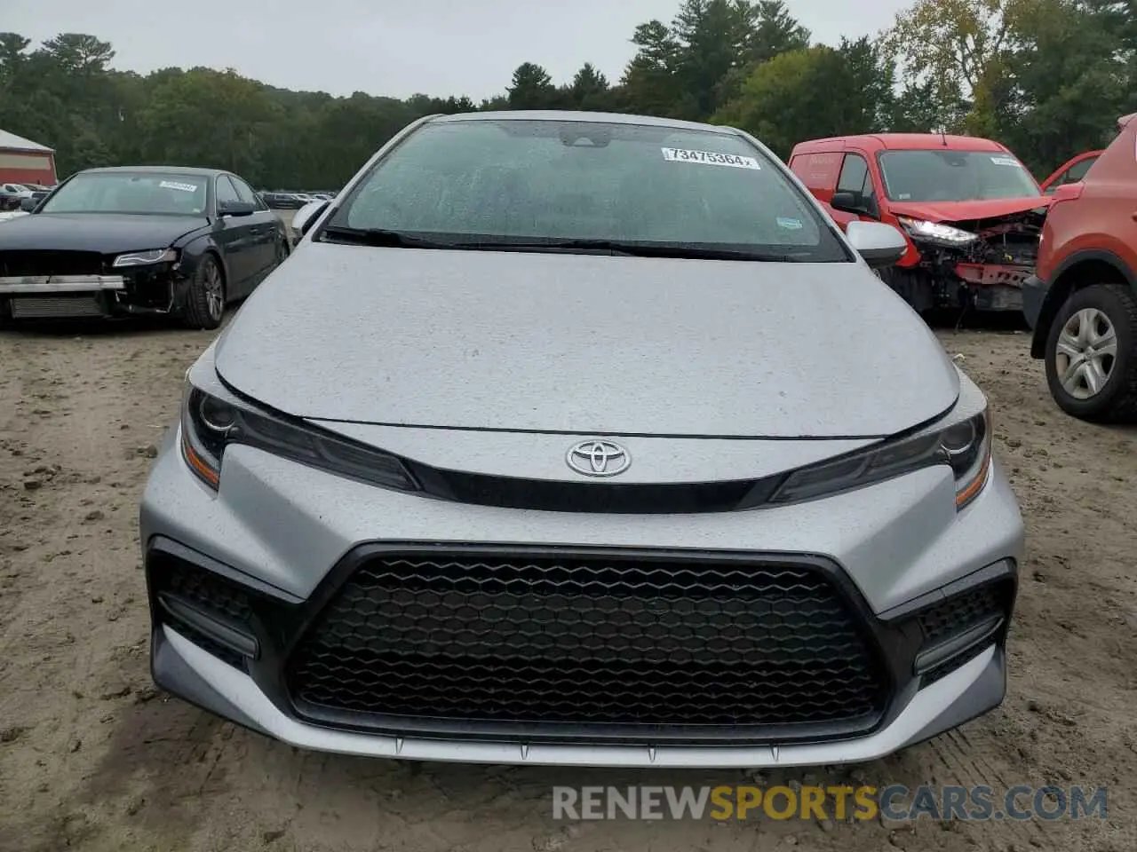 5 fotografías del automóvil dañado JTDP4RCE4LJ051997 TOYOTA COROLLA 2020