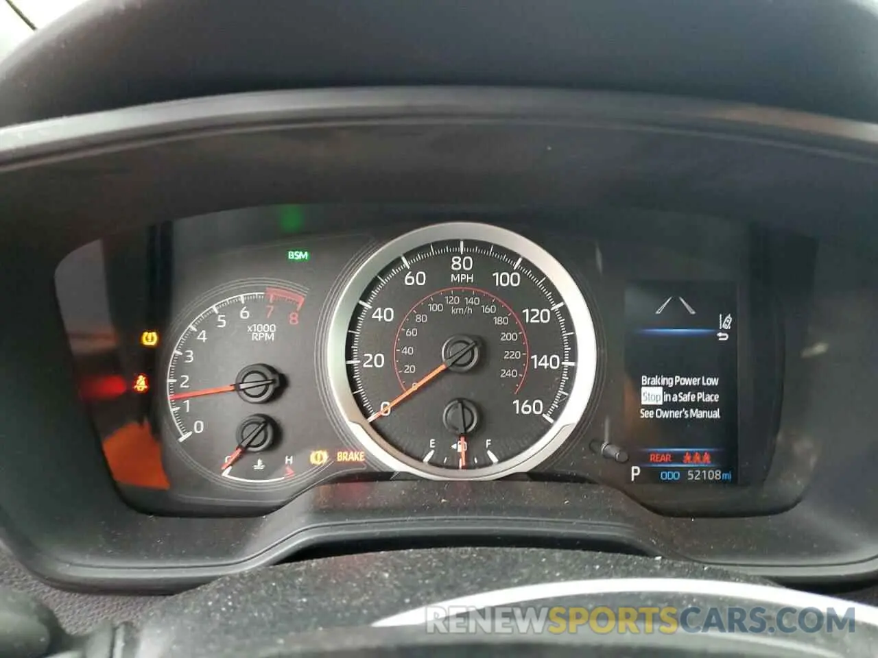 9 fotografías del automóvil dañado JTDP4RCE4LJ051997 TOYOTA COROLLA 2020