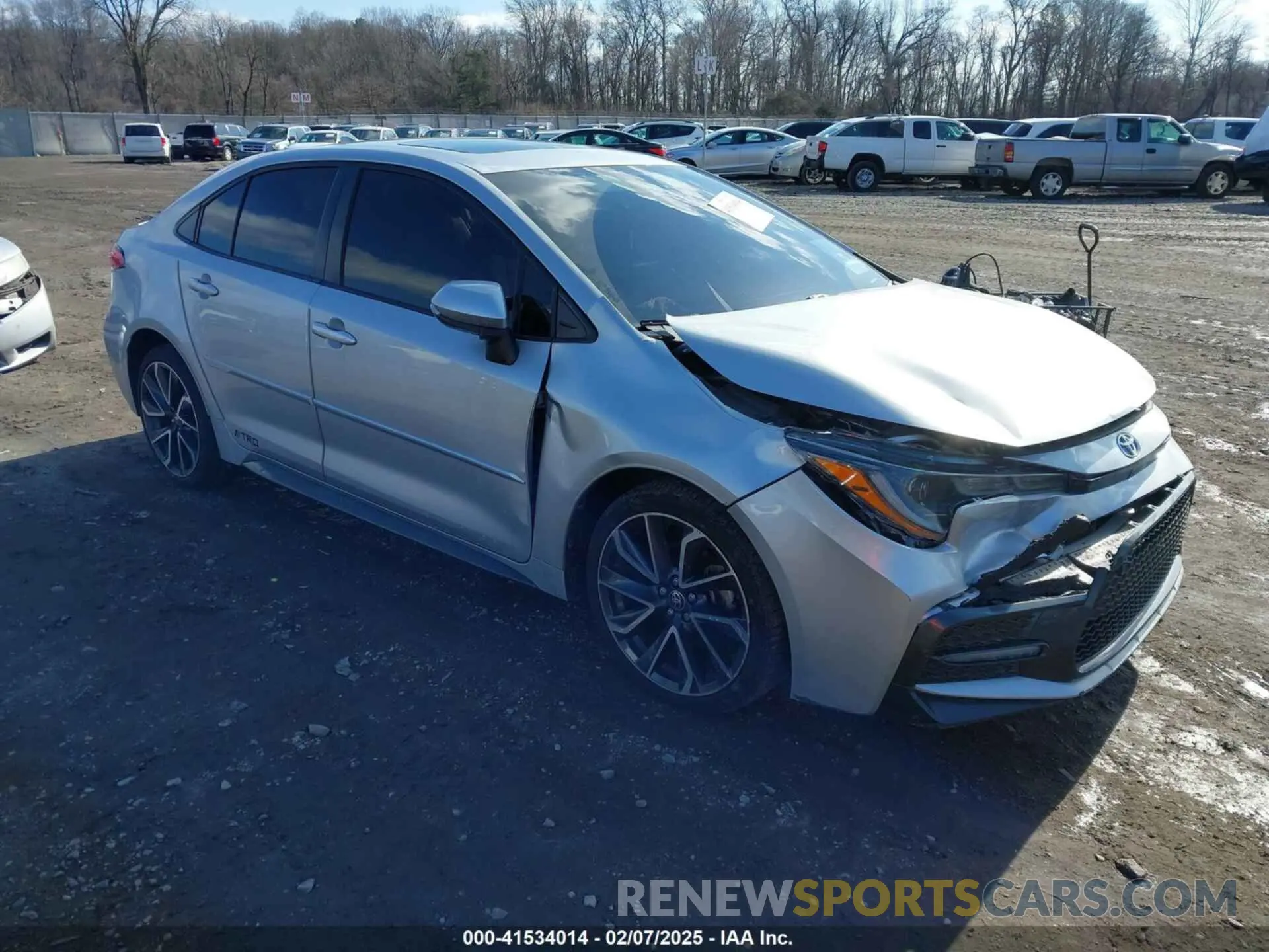 1 fotografías del automóvil dañado JTDP4RCE5LJ017745 TOYOTA COROLLA 2020