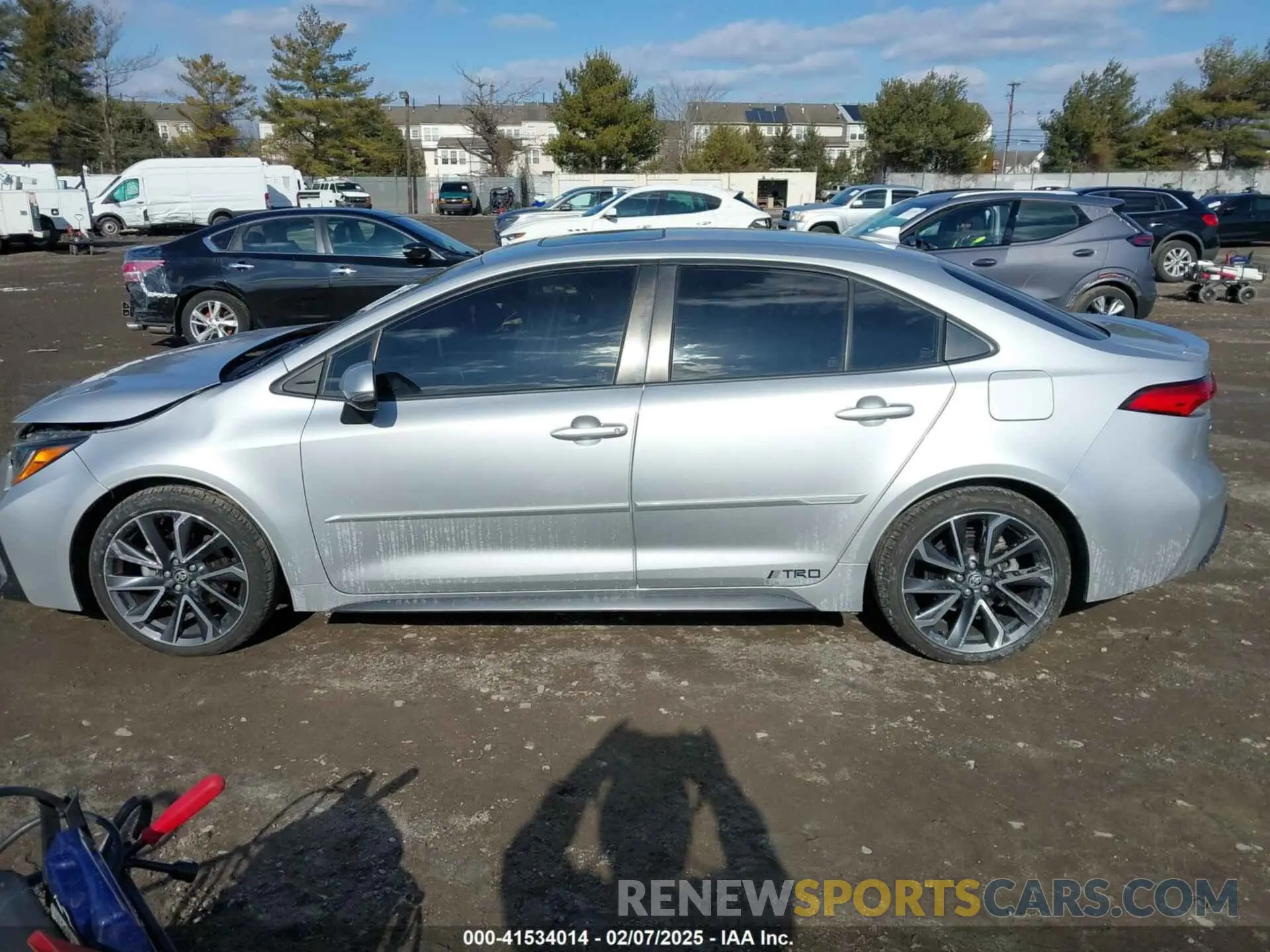 14 fotografías del automóvil dañado JTDP4RCE5LJ017745 TOYOTA COROLLA 2020