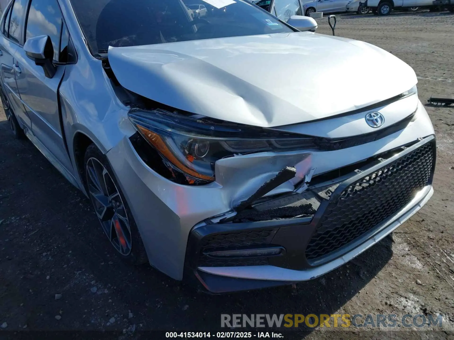17 fotografías del automóvil dañado JTDP4RCE5LJ017745 TOYOTA COROLLA 2020