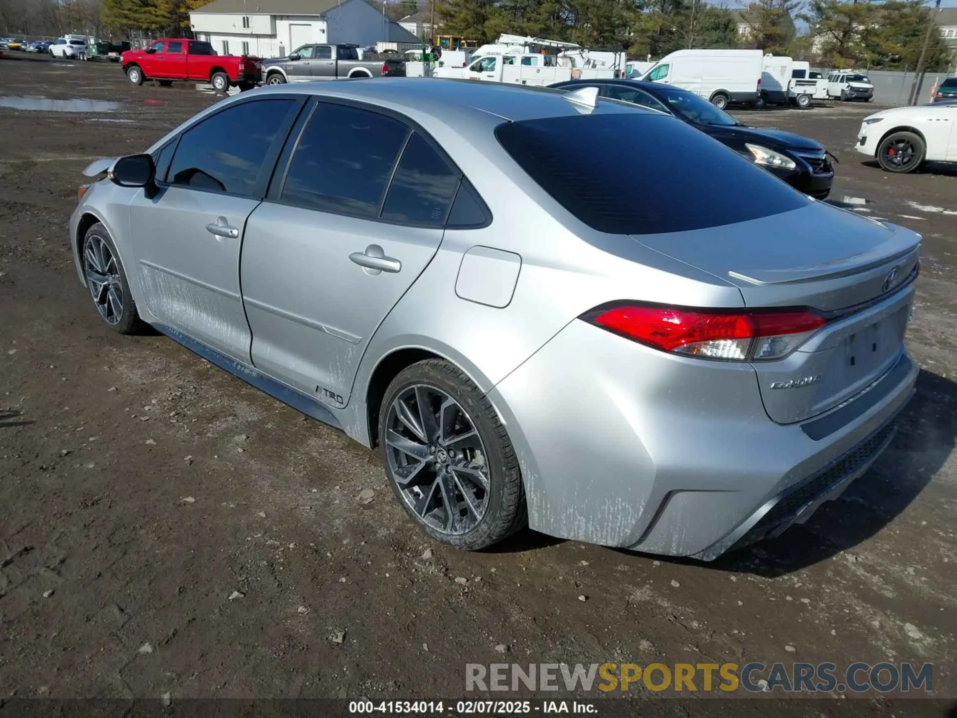 3 fotografías del automóvil dañado JTDP4RCE5LJ017745 TOYOTA COROLLA 2020