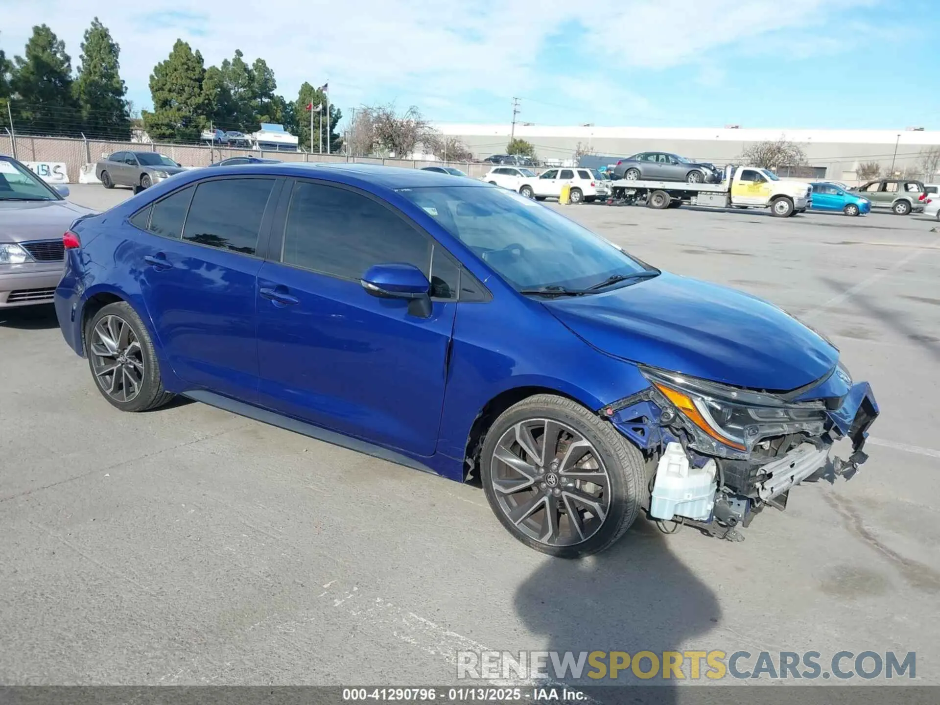 1 fotografías del automóvil dañado JTDP4RCE5LJ028518 TOYOTA COROLLA 2020