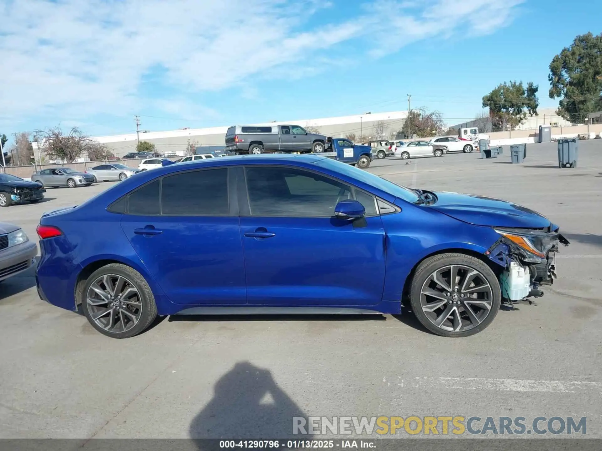 13 fotografías del automóvil dañado JTDP4RCE5LJ028518 TOYOTA COROLLA 2020