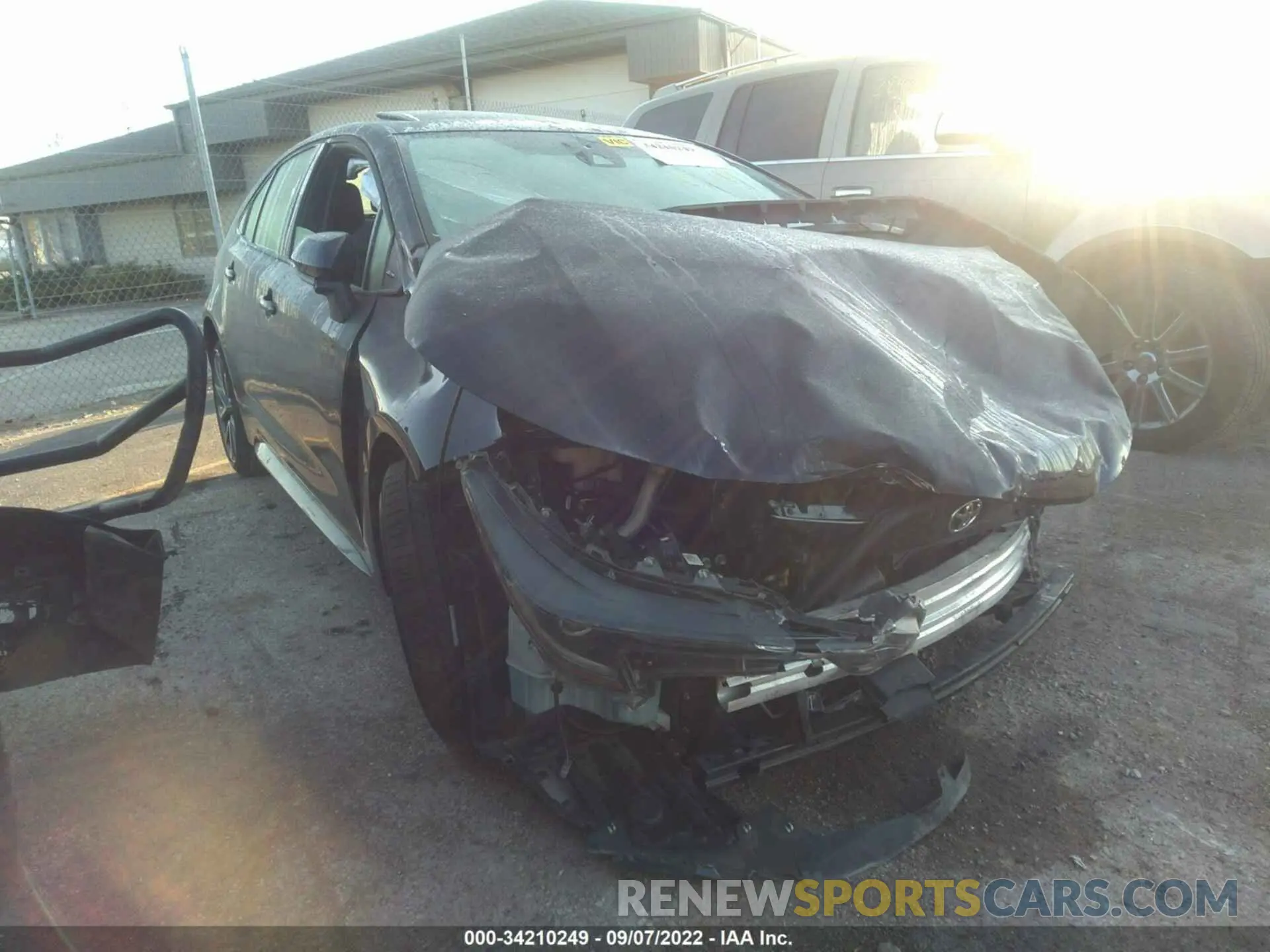 1 fotografías del automóvil dañado JTDP4RCE5LJ034870 TOYOTA COROLLA 2020