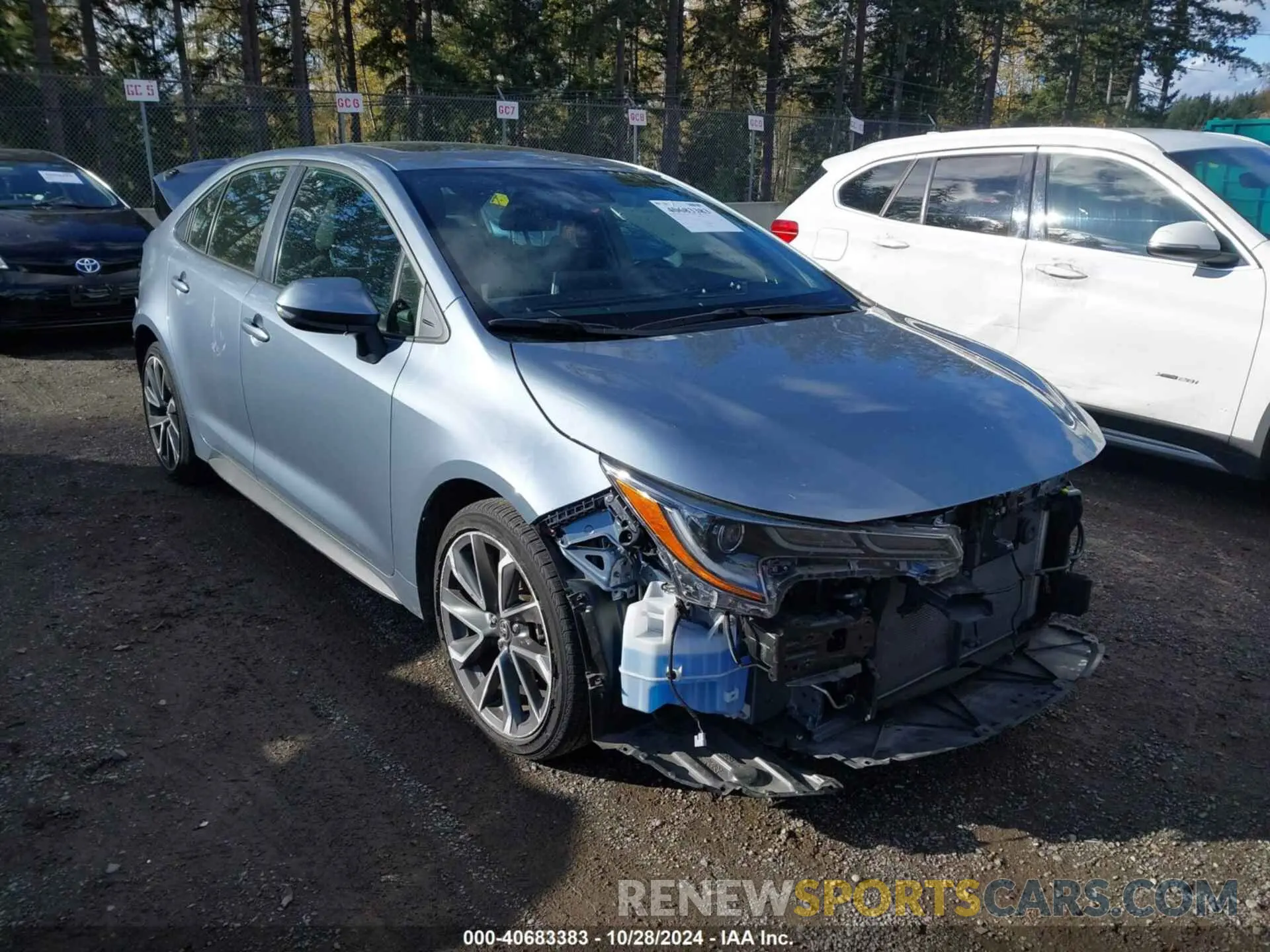 1 fotografías del automóvil dañado JTDP4RCE5LJ035727 TOYOTA COROLLA 2020