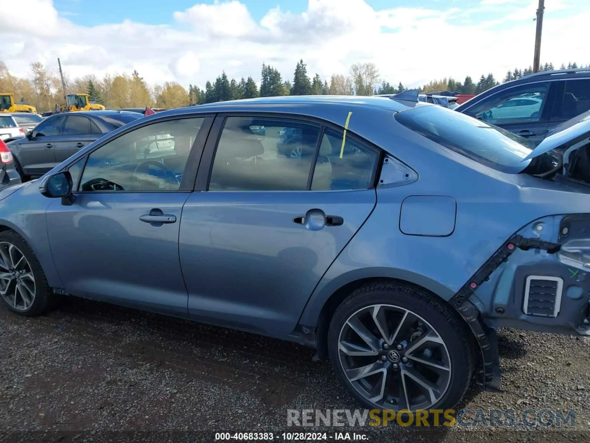 14 fotografías del automóvil dañado JTDP4RCE5LJ035727 TOYOTA COROLLA 2020