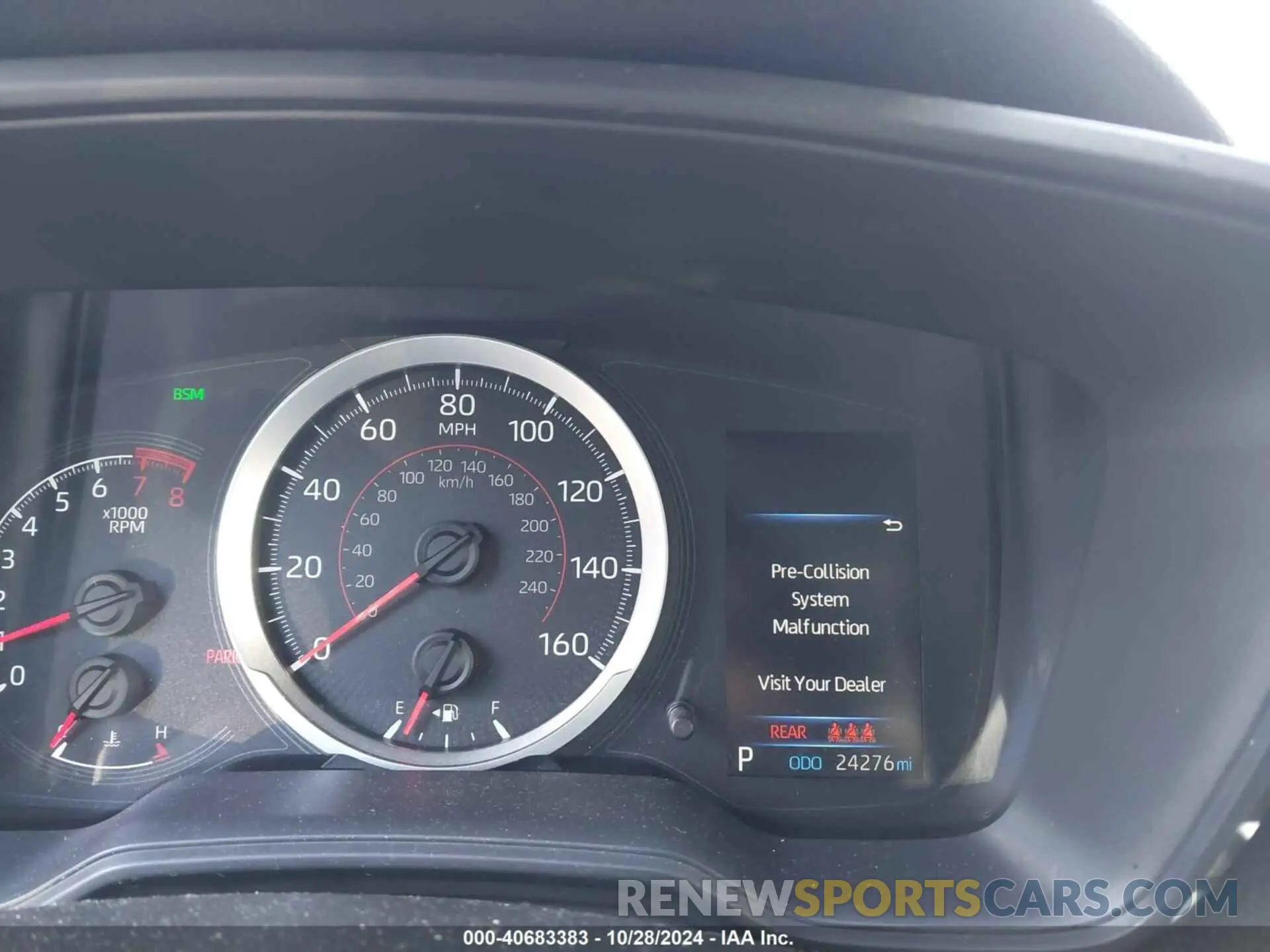 7 fotografías del automóvil dañado JTDP4RCE5LJ035727 TOYOTA COROLLA 2020