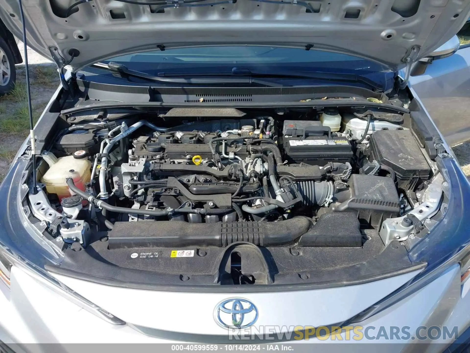 10 fotografías del automóvil dañado JTDP4RCE5LJ036165 TOYOTA COROLLA 2020