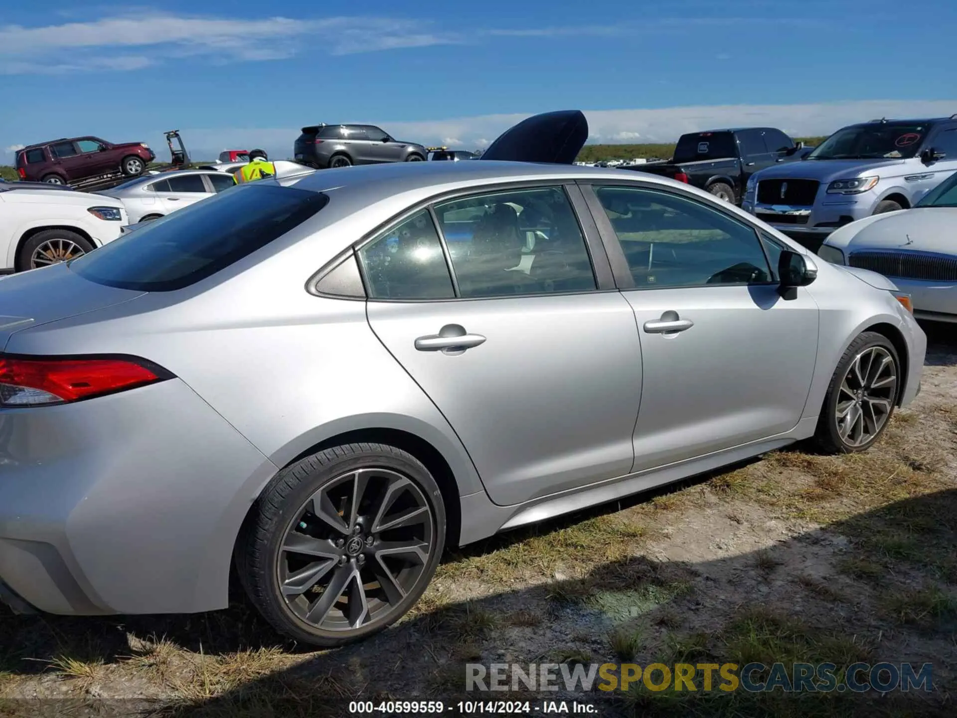 13 fotografías del automóvil dañado JTDP4RCE5LJ036165 TOYOTA COROLLA 2020