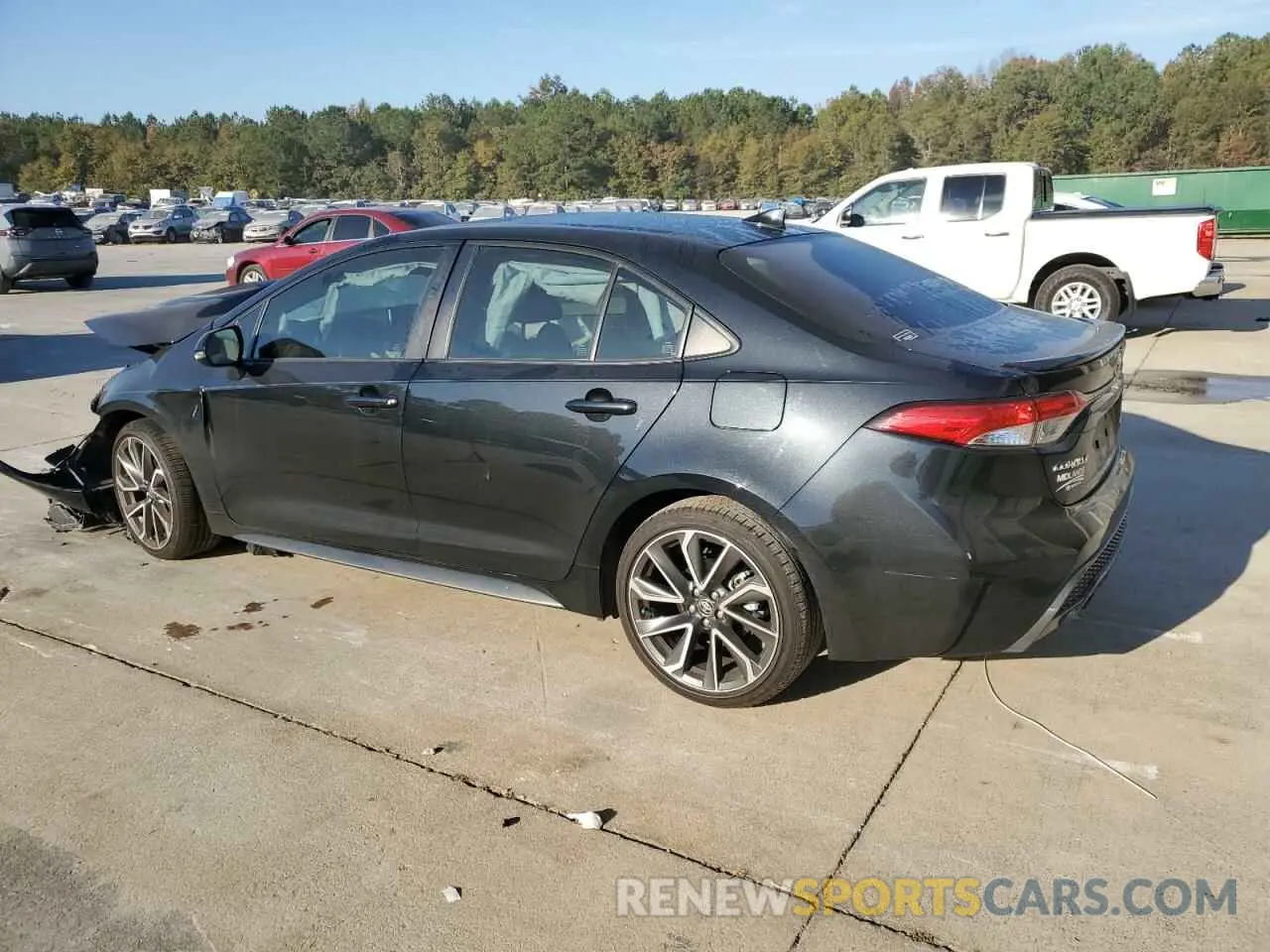 2 fotografías del automóvil dañado JTDP4RCE5LJ038496 TOYOTA COROLLA 2020