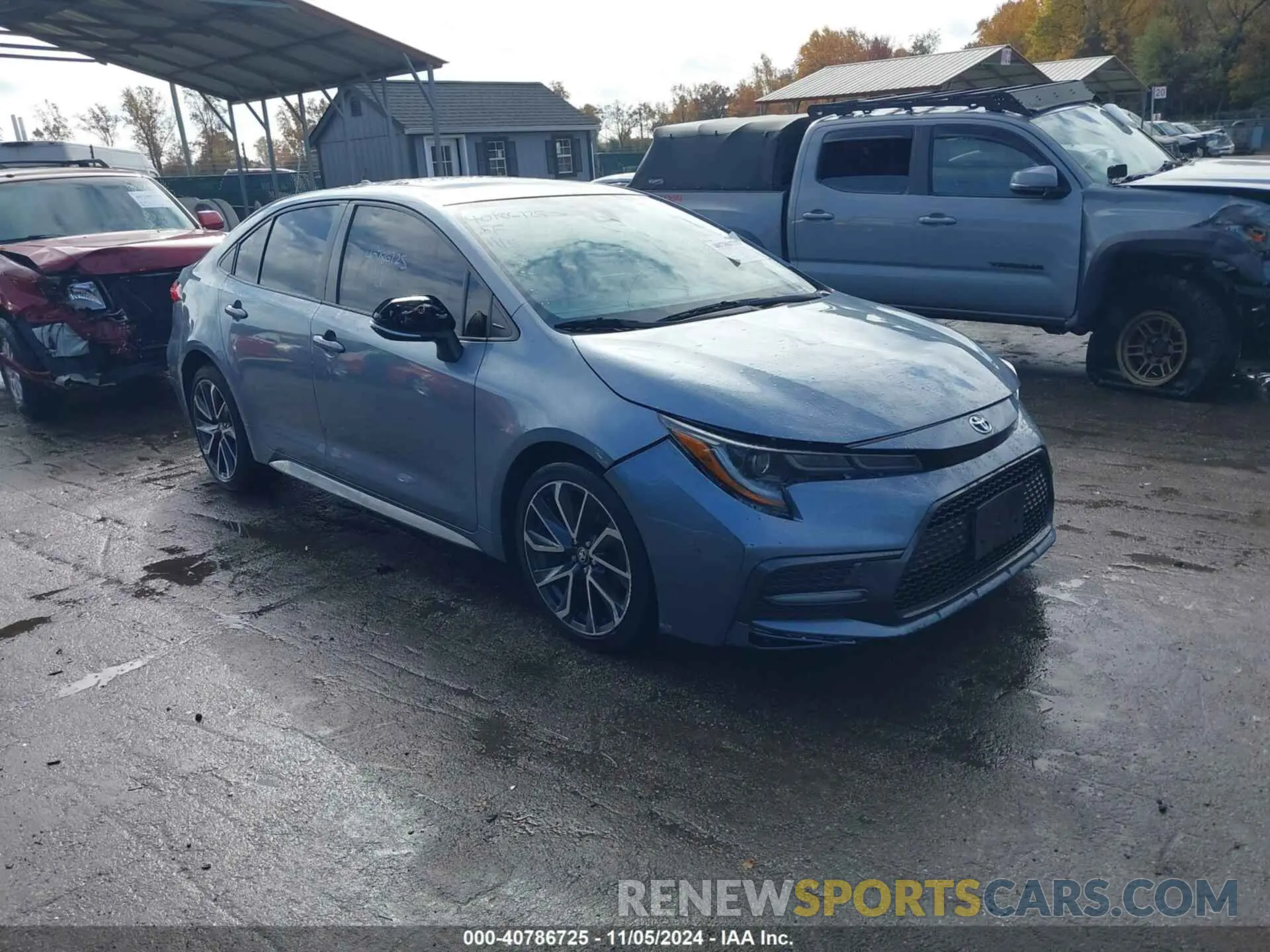 1 fotografías del automóvil dañado JTDP4RCE6LJ003420 TOYOTA COROLLA 2020