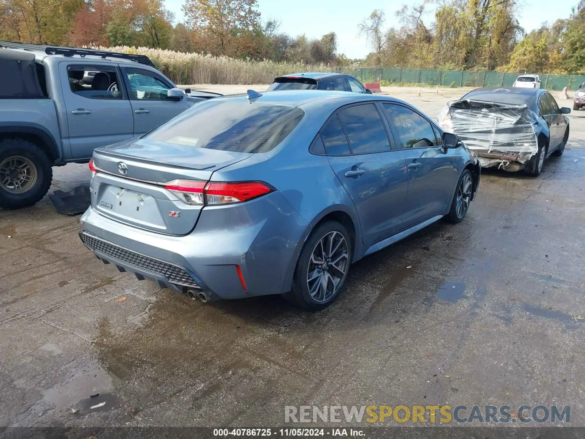 4 fotografías del automóvil dañado JTDP4RCE6LJ003420 TOYOTA COROLLA 2020
