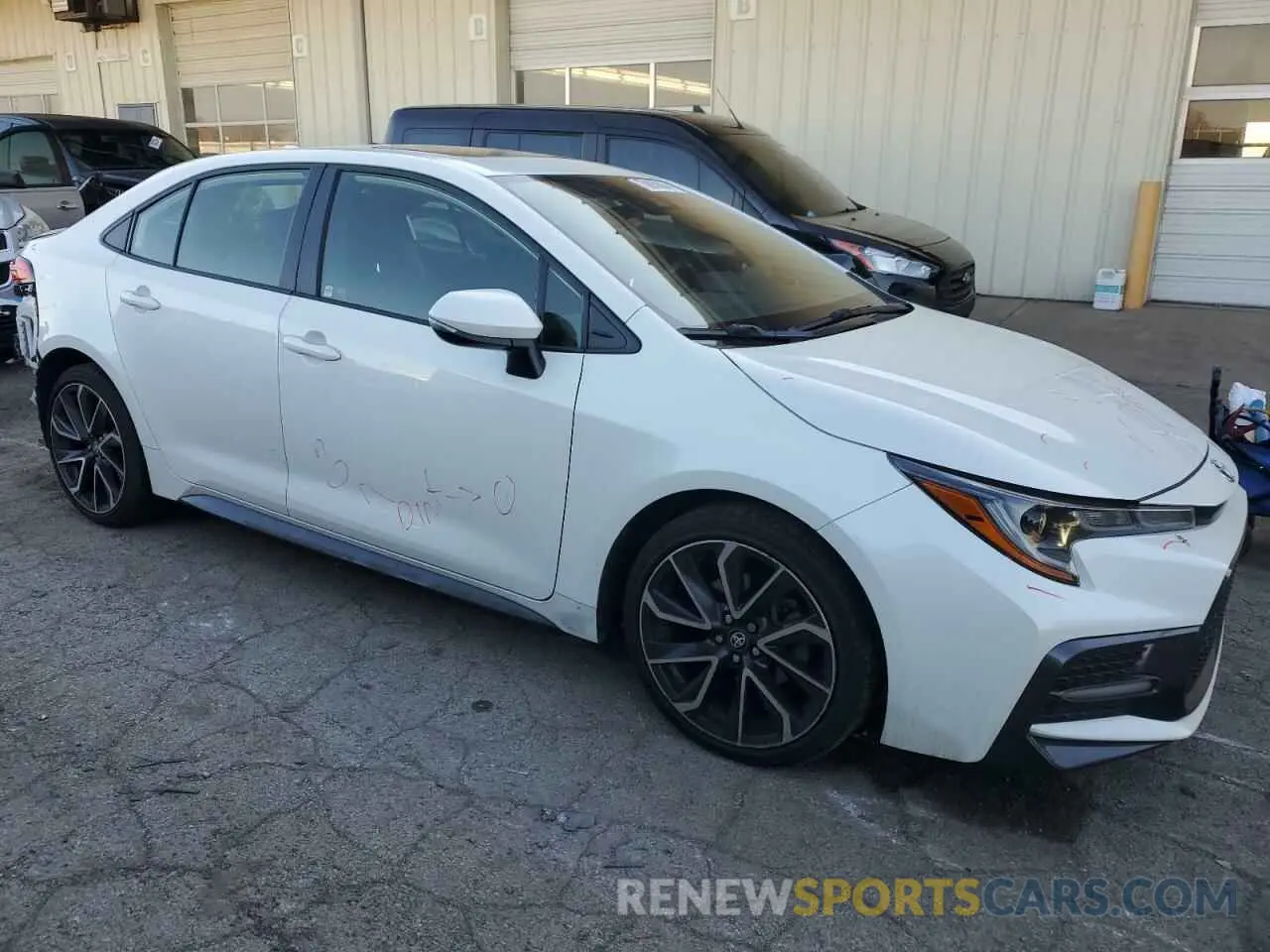 4 fotografías del automóvil dañado JTDP4RCE6LJ034179 TOYOTA COROLLA 2020