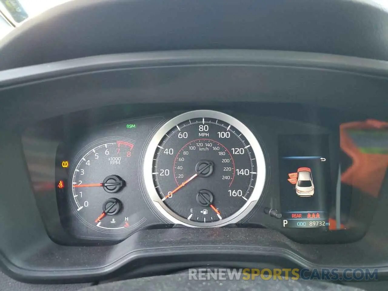 9 fotografías del automóvil dañado JTDP4RCE6LJ034179 TOYOTA COROLLA 2020