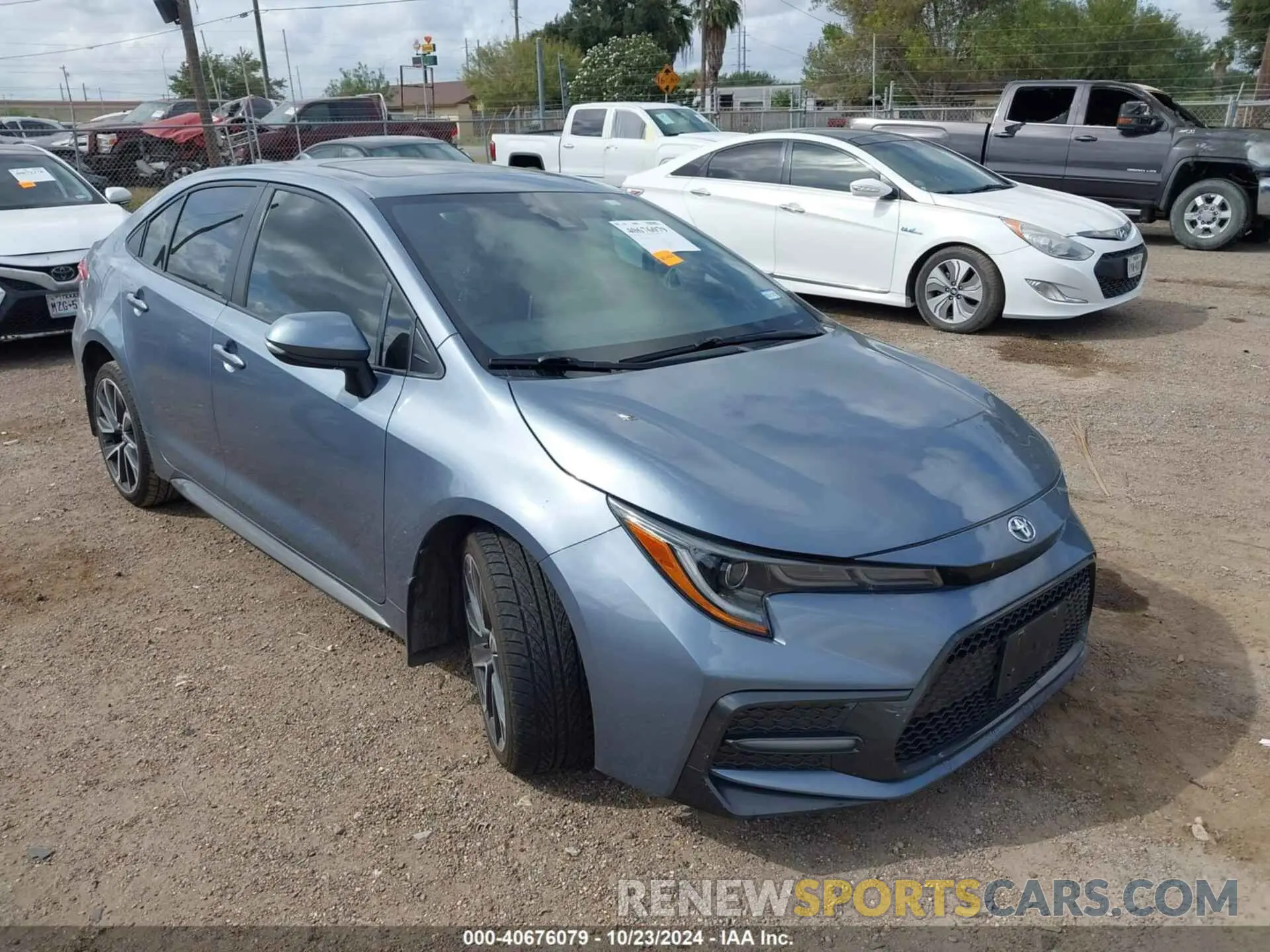 1 fotografías del automóvil dañado JTDP4RCE6LJ034666 TOYOTA COROLLA 2020