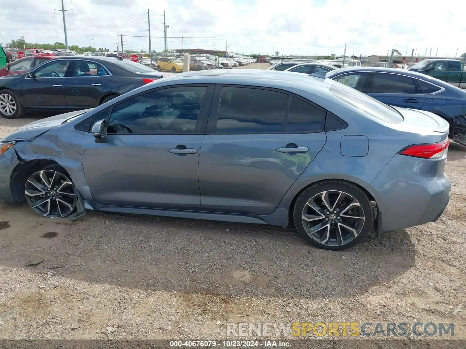 15 fotografías del automóvil dañado JTDP4RCE6LJ034666 TOYOTA COROLLA 2020
