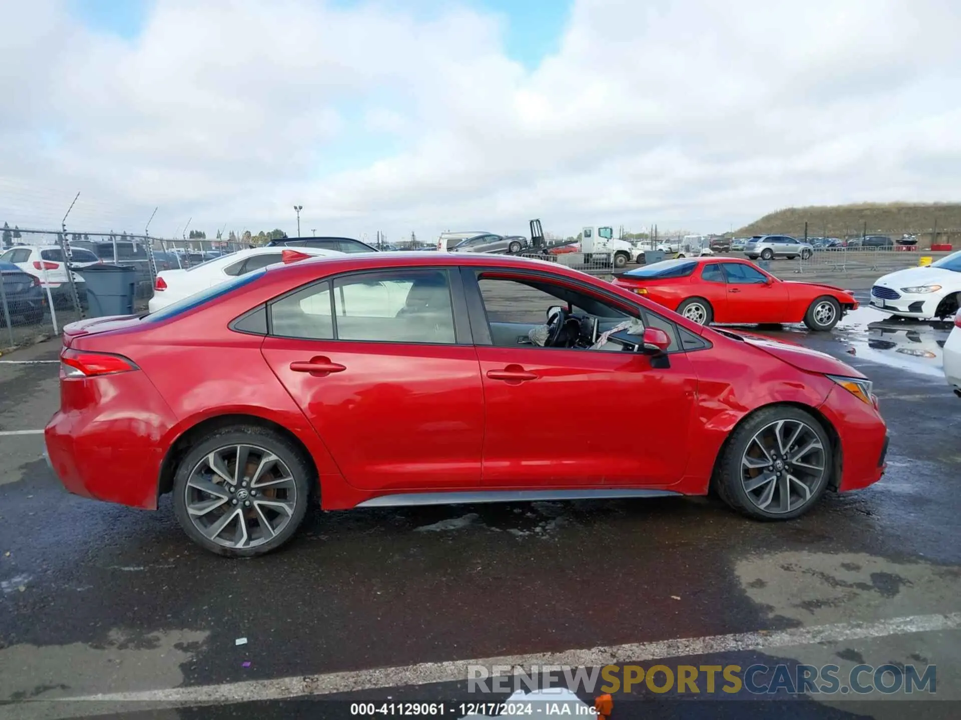 13 fotografías del automóvil dañado JTDP4RCE7LJ002499 TOYOTA COROLLA 2020