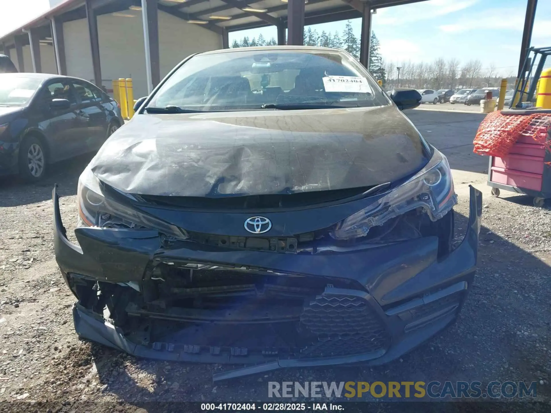 12 fotografías del automóvil dañado JTDP4RCE7LJ002602 TOYOTA COROLLA 2020