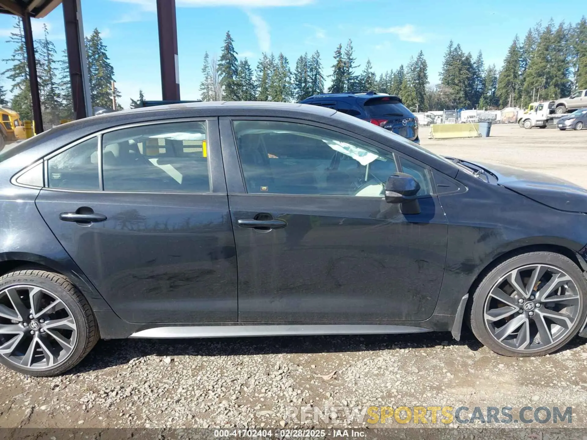 13 fotografías del automóvil dañado JTDP4RCE7LJ002602 TOYOTA COROLLA 2020