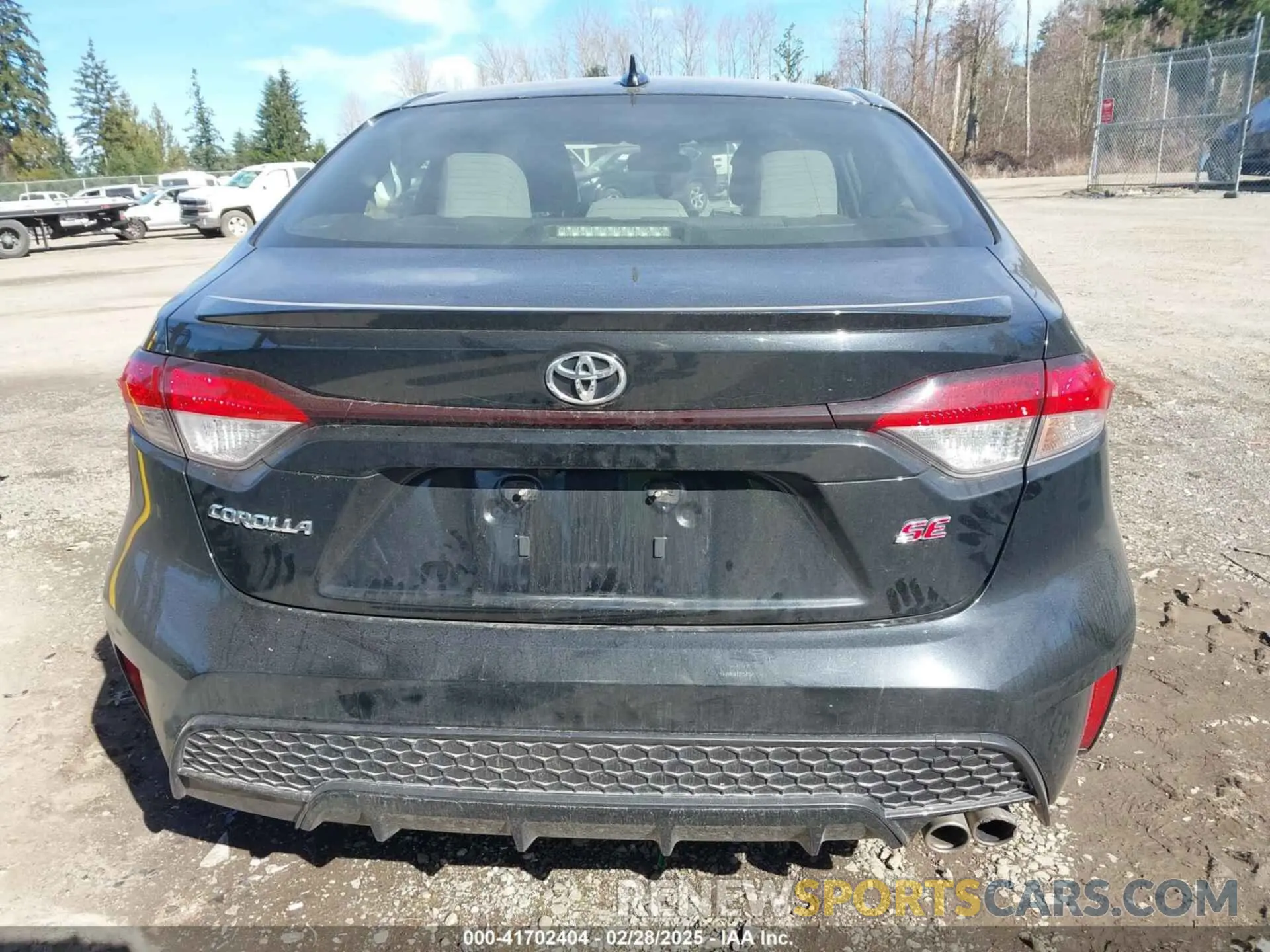16 fotografías del automóvil dañado JTDP4RCE7LJ002602 TOYOTA COROLLA 2020
