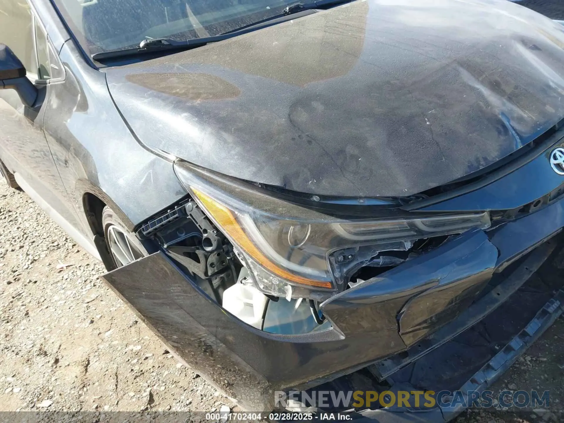 17 fotografías del automóvil dañado JTDP4RCE7LJ002602 TOYOTA COROLLA 2020