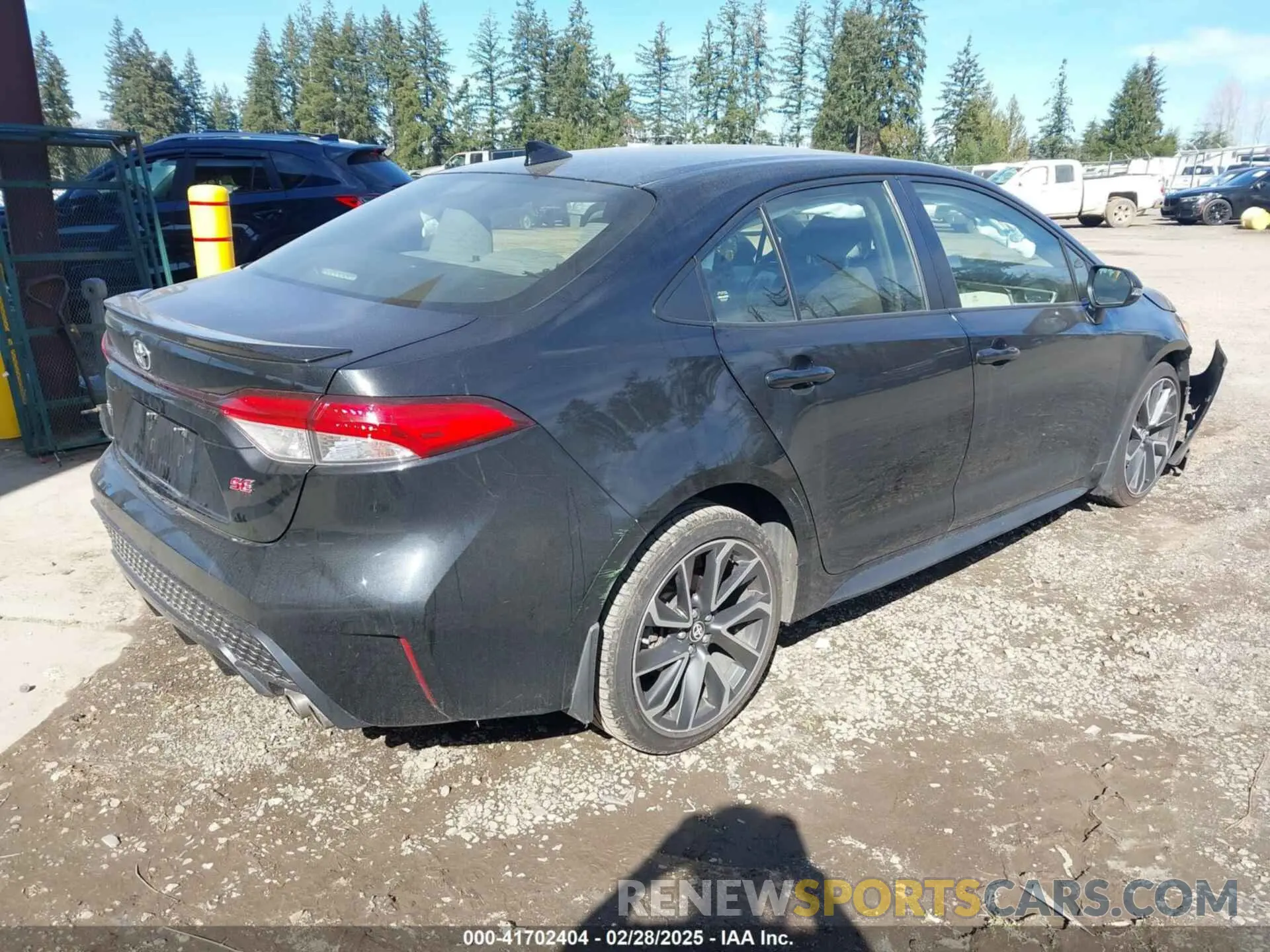 4 fotografías del automóvil dañado JTDP4RCE7LJ002602 TOYOTA COROLLA 2020
