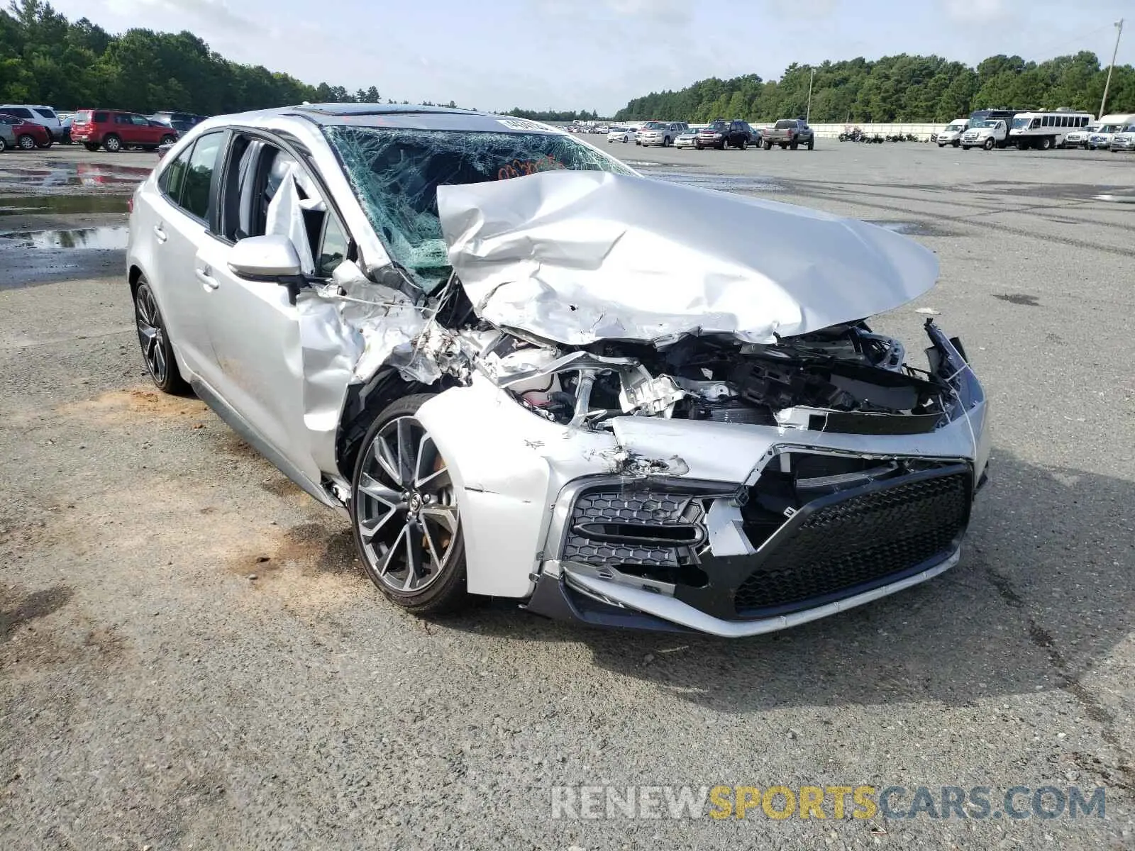 1 fotografías del automóvil dañado JTDP4RCE7LJ033025 TOYOTA COROLLA 2020