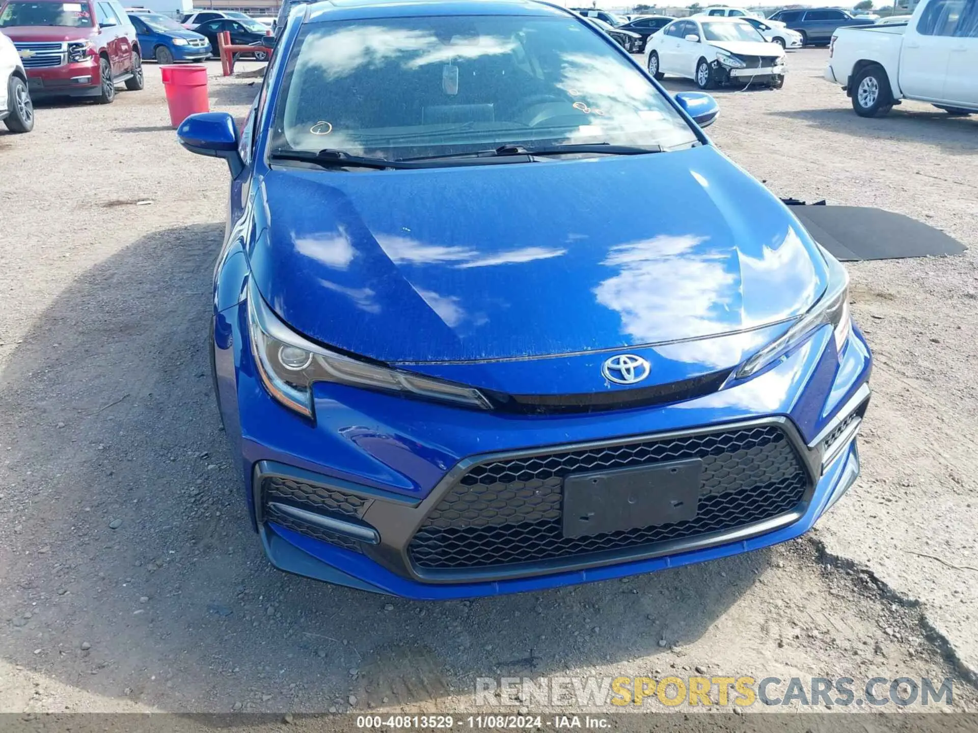 12 fotografías del automóvil dañado JTDP4RCE7LJ037463 TOYOTA COROLLA 2020