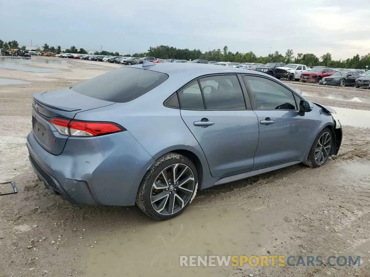 3 fotografías del automóvil dañado JTDP4RCE8LJ006531 TOYOTA COROLLA 2020